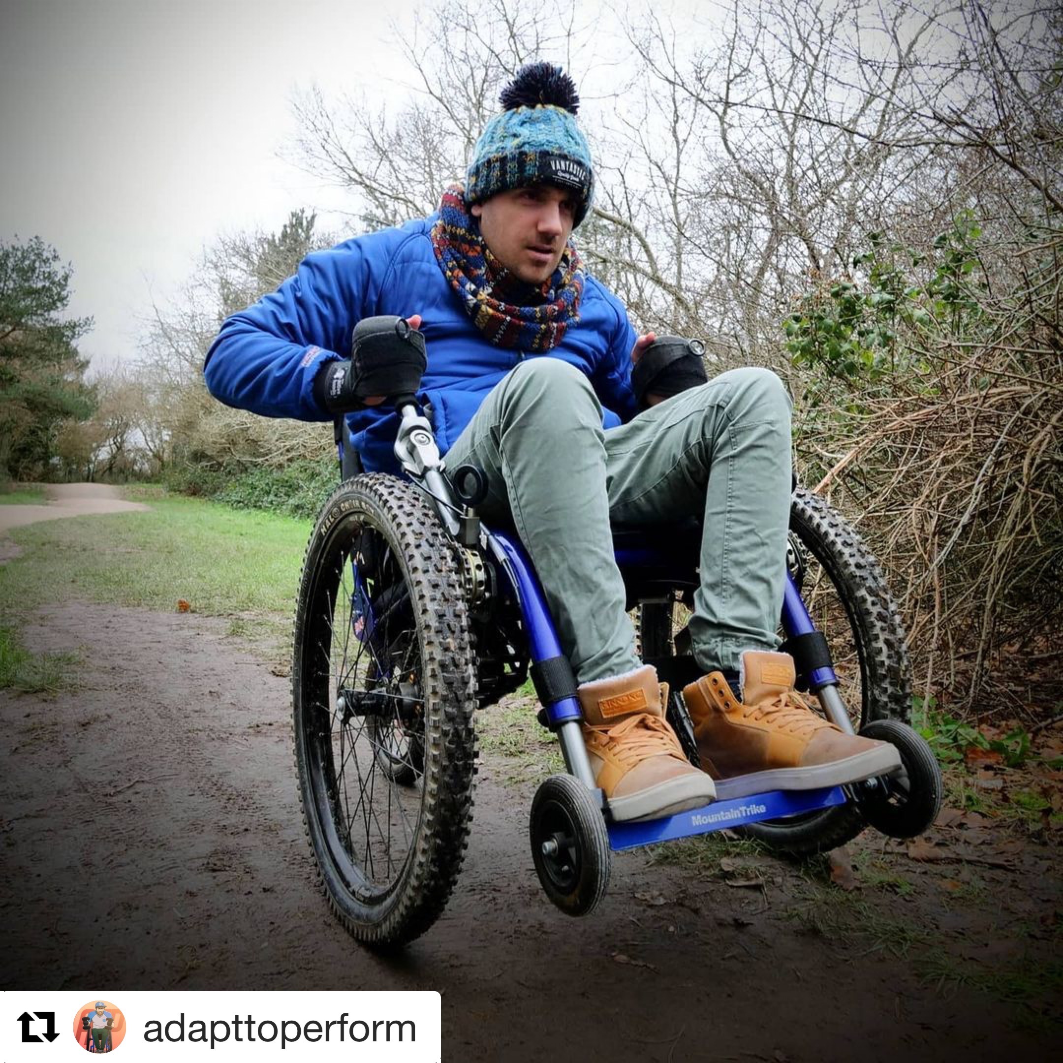 Ben from Adapt to Perform Mountain Trike video review