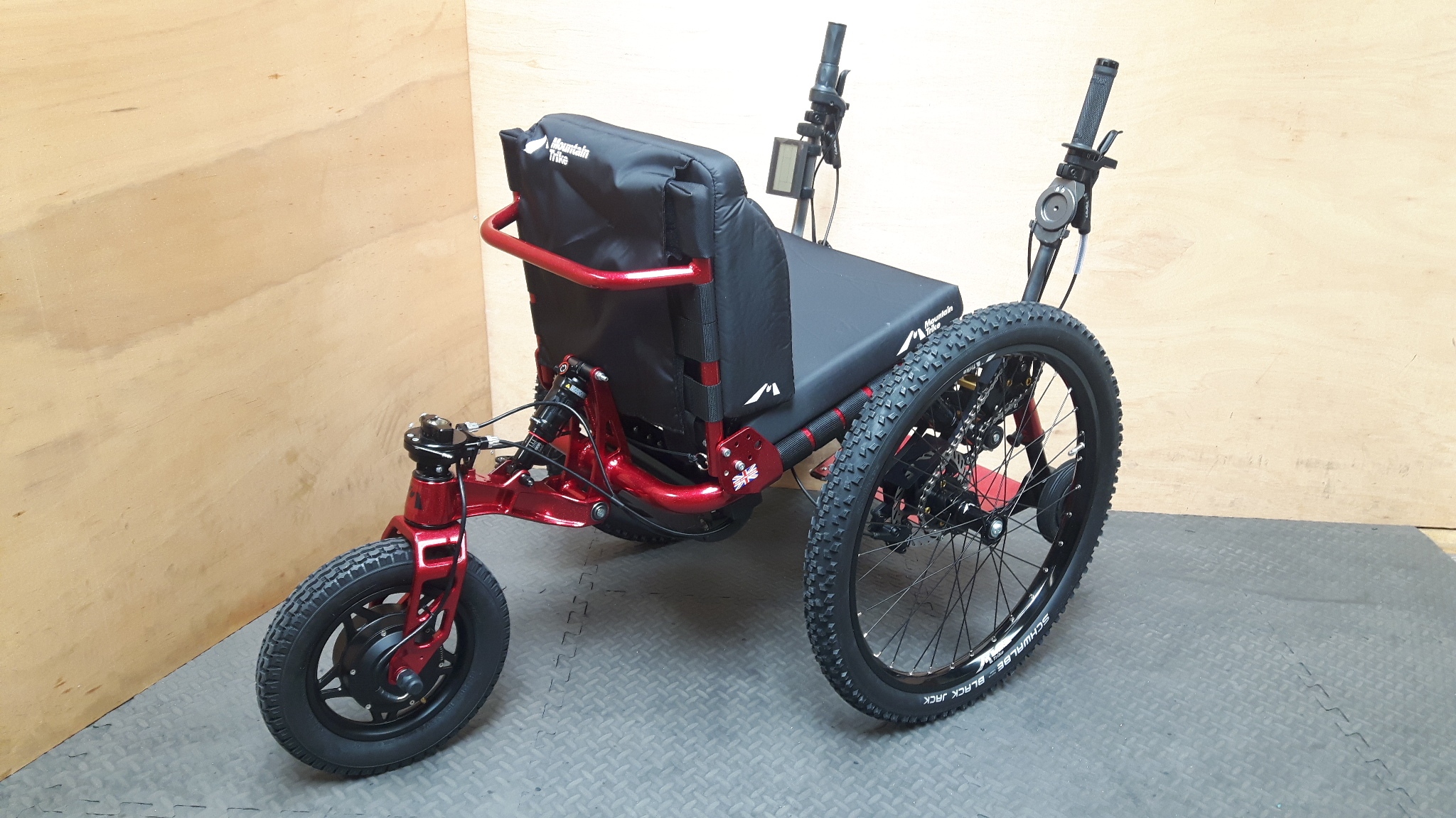 eTrike - electric power assist all terrain wheelchair