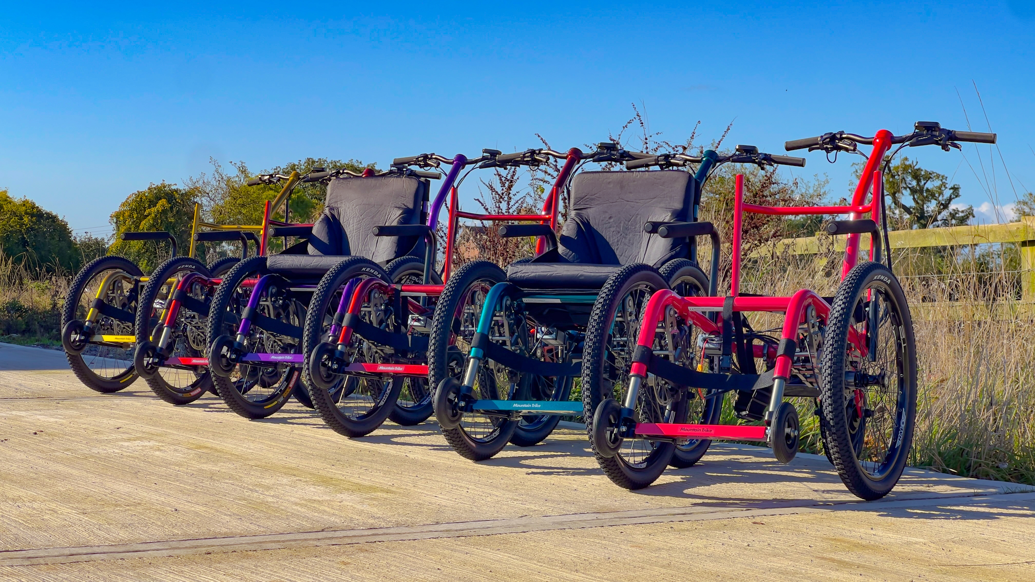 The Mountain Trike Company is excited to announce a new partnership with Finch Healthcare, Australia.