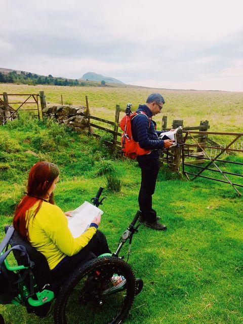 Mountain Triker, Laura discusses the highs & lows of her Lowland Leader training as a wheelchair user