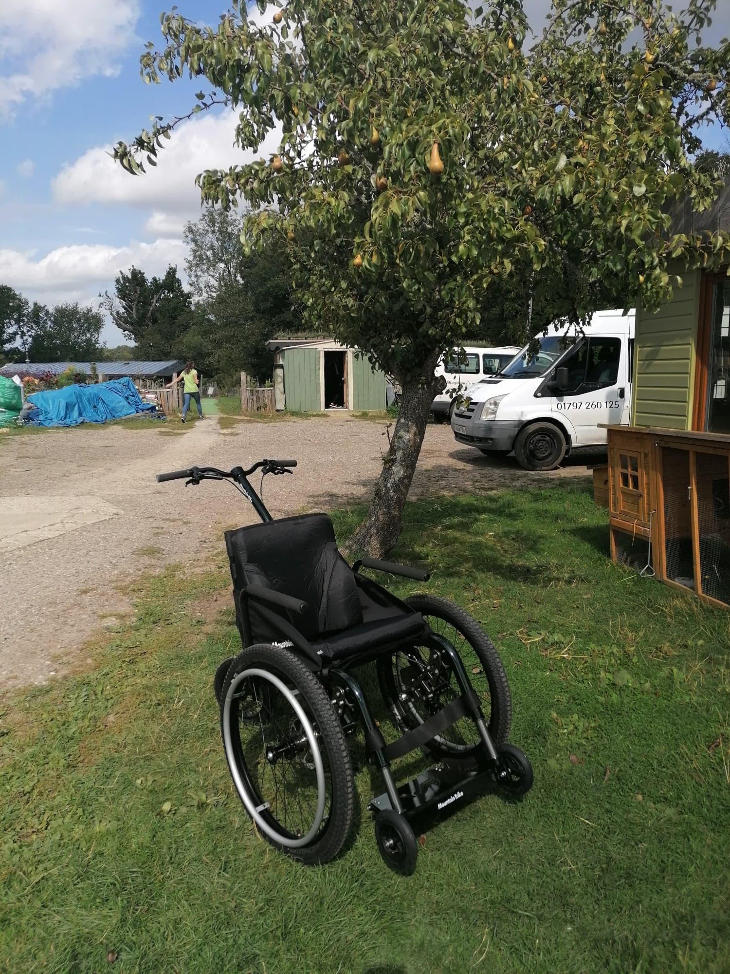 Little Gate Farm respite centre delighted with their all terrain wheelchair