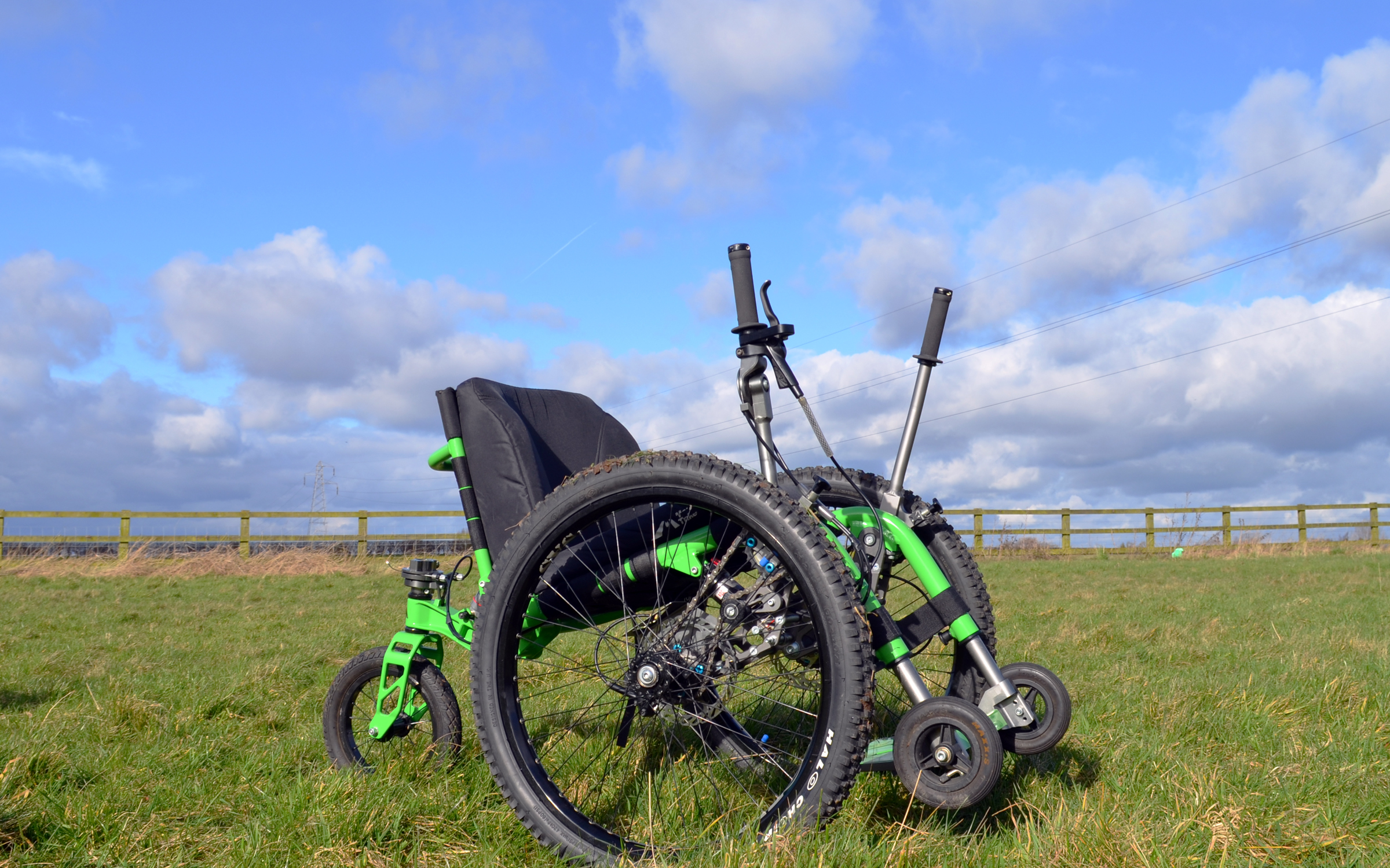 Outdoor wheelchair - The Mountain Trike