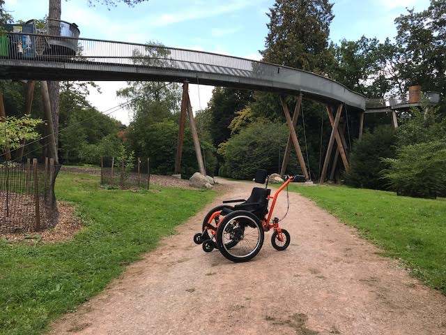 Westonbirt Arboretum adds MT Push, all terrain wheelchair to it's wheelchair fleet