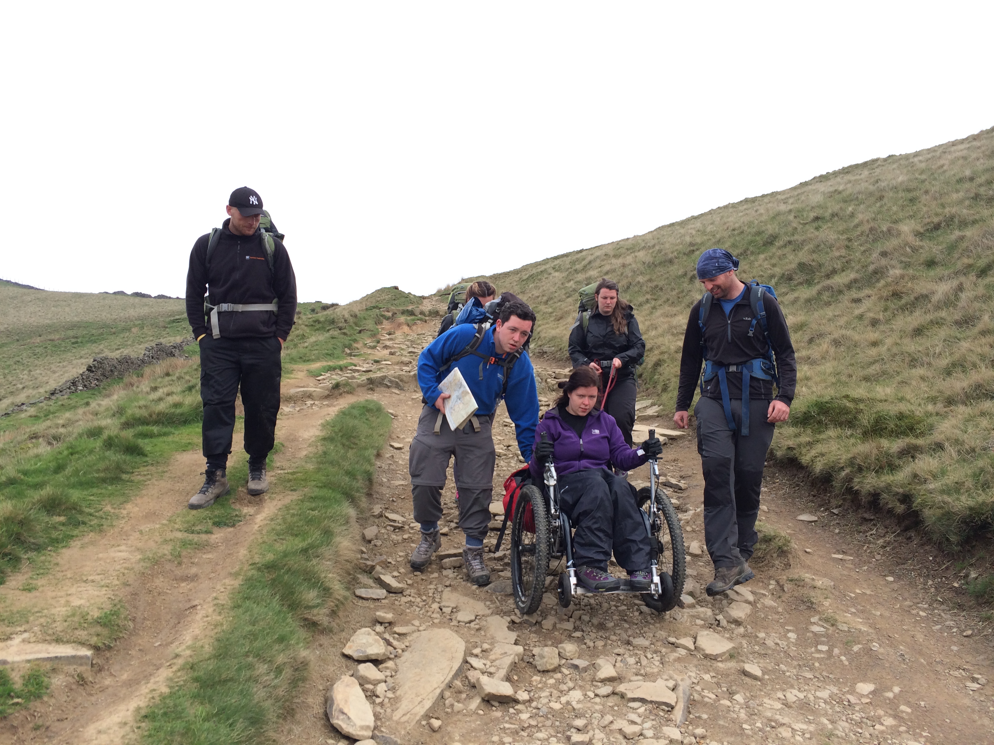 Duke of Edinburgh success thanks to Mountain Trike wheelchair