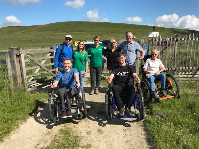 Video: Interview with local ITV news show Calendar about accessibility on the Trans Pennine Trail
