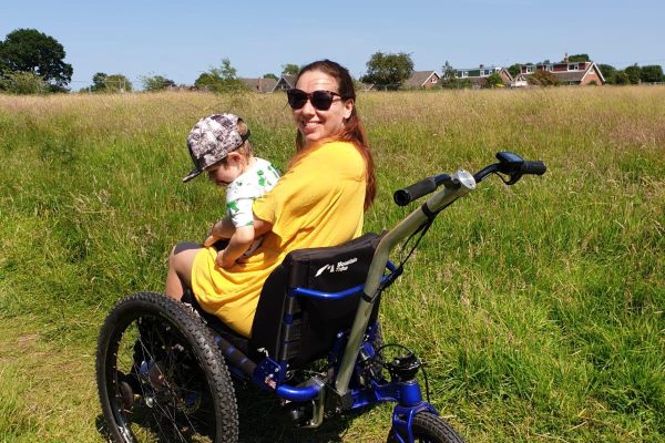 Testing the MT Push electric assist all terrain wheelchair