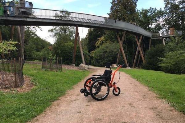 Westonbirt Arboretum adds MT Push, all terrain wheelchair to it's wheelchair fleet