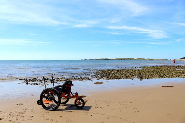 Mountain Trike beach wheelchair fun summer video