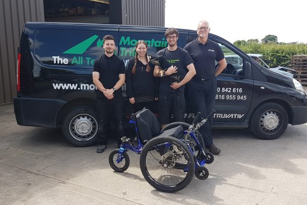 Mountain Trike all terrain wheelchair company expand manufacturing team