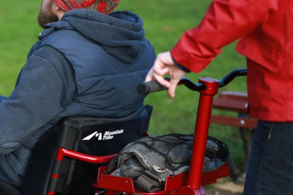 MT Push - the perfect off road buddy / attendant wheelchair from Mountain Trike